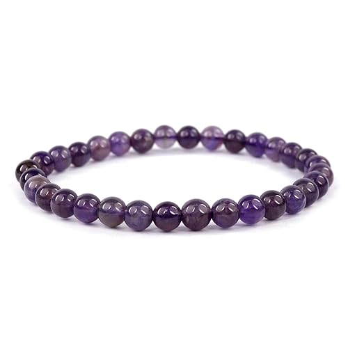 Amethyst Bracelet (8 mm Beads)-2
