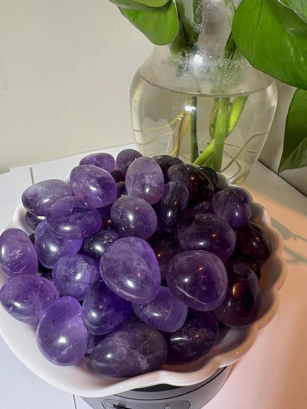 Amethyst Tumbled Stone (1 kg pack)-1