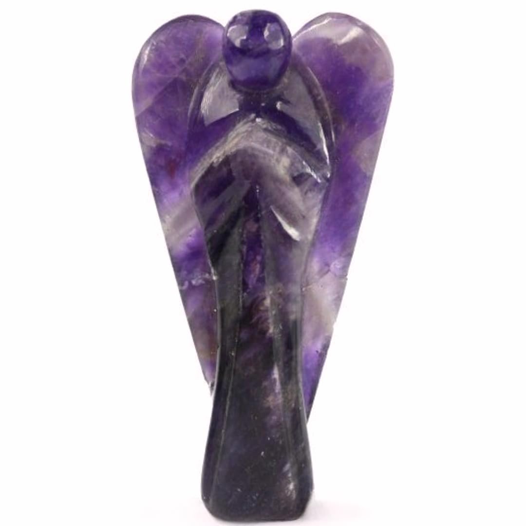 Amethyst Pocket Angel (3" inch size)-0