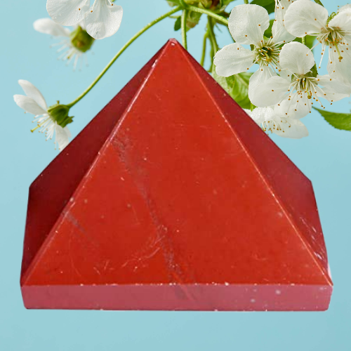 Red Jasper Crystal Pyramid-0